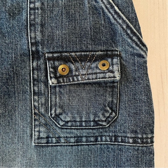 y2k Columbia XCO Denim Skirt Women’s 6 Blue Outdoor Hiking Cabin Classic Active - Picture 4 of 15